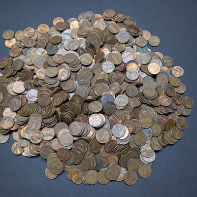 (1,000) Assorted Copper Lincoln Cents