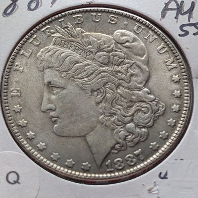 1887-S Morgan Dollar, 90% Silver