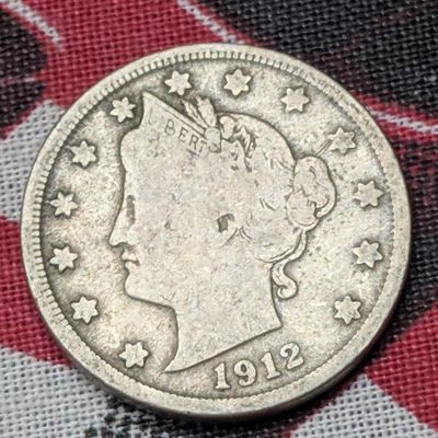 1912-D Liberty Head V Nickel