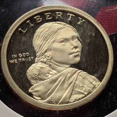 2026-S Sacagawea Polly Cooper Dollar From Silver Proof Set