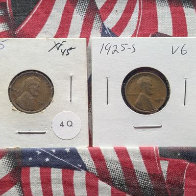 1925-P&S Lincoln Wheat Cents
