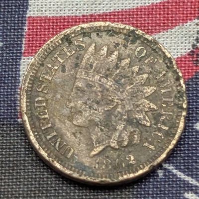 1862 Indian Head Cent