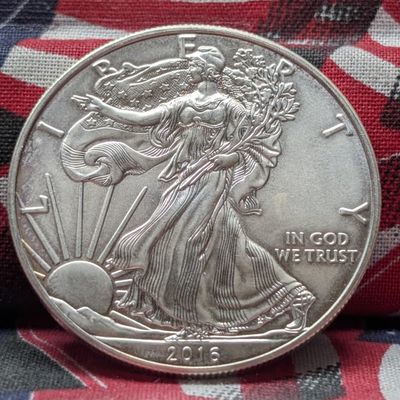 2016 American Silver Eagle 1 Troy Oz. .999 Silver