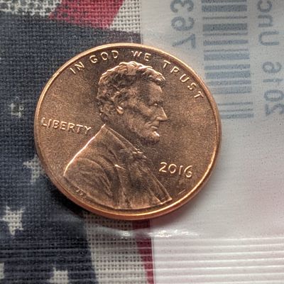 2016-P Lincoln Shield Cent, Uncirculated 60 in Littleton Package