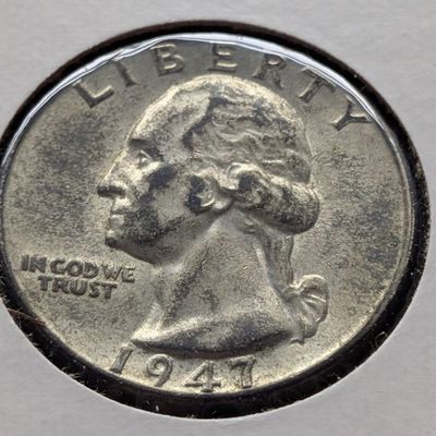 1947 Washington Quarter, 90% Silver