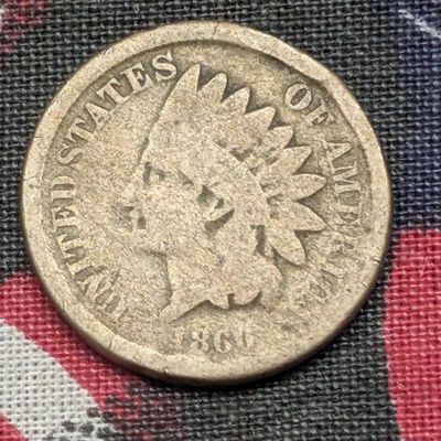 1860 Indian Head Cent