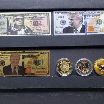 2024 Donald Trump Novelty Collectibles - Donald Trump Notes & Coins/Rounds - No Melt/Face Value