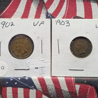 1902 & 1903 Indian Head Cents