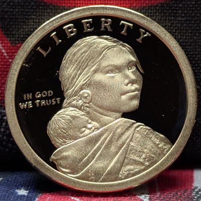 2026-S Sacagawea Polly Cooper Dollar From Silver Proof Set