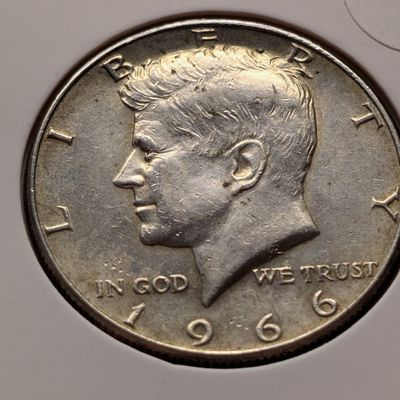 1966 40% Silver Kennedy Half Dollar