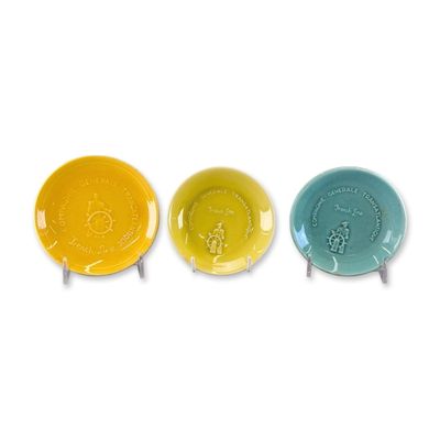 3pc Jean De Vianne and Proceram French Line Dishes