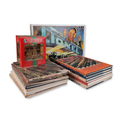 19pc Collection of Lionel Train Reference Books and Ephemera