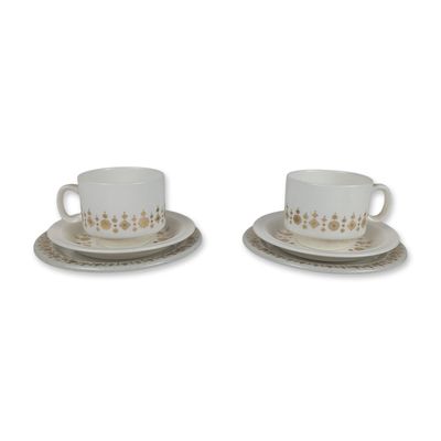 6pc Royal Doulton Steelite Cunard Line Service Set