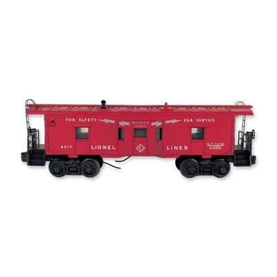 Lionel Postwar 6517 Illuminated Bay Window Caboose