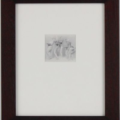 Lynn Bianchi, American 1944-, Congo/Mambo Spaghetti, Silver Gelatin Print Bathed in Gold