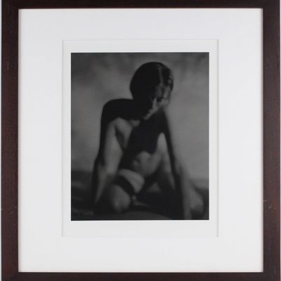 Sale Photo Thumbnail #138: Philippe Pache, Swiss 1961-, Veronique, Gelatin Silver Print, Selenium Toned
