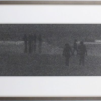 Sale Photo Thumbnail #154: Virgil Brill, French 1940-, Or le vent le jour la avait un gout d'herbes et de roche, Archival
