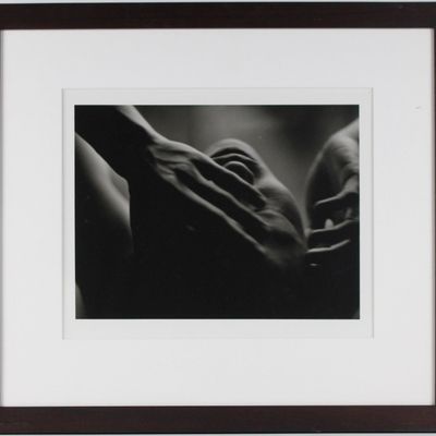 Philippe Pache, Swiss 1961-, Noir Abandon, Gelatin Silver Print, Selenium Toned
