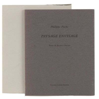 Sale Photo Thumbnail #130: Philippe Pache, Swiss 1961-, Paysage Envisage, Artist's Book