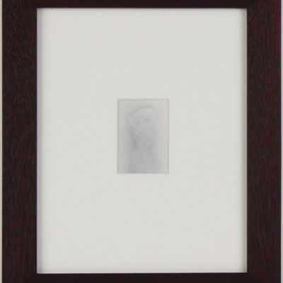 Sale Photo Thumbnail #113: Lynn Bianchi, American 1944-, Torso, Silver Gelatin Print Bathed in Gold