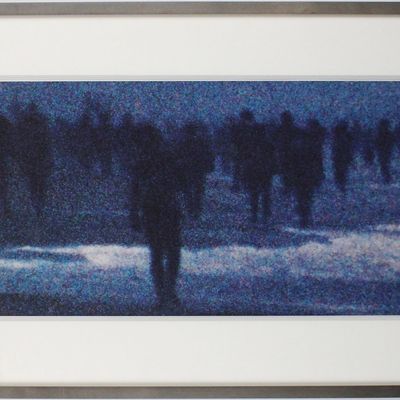 Virgil Brill, French 1940-, Errants Que Nulle Intemperie N'Arrete, Archival Pigment Print
