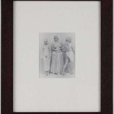 Lynn Bianchi, American 1944-, Flash III, Silver Gelatin Fiber Print Bathed in Gold