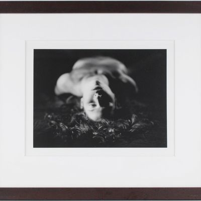 Philippe Pache, Swiss 1961-, Katy, Gelatin Silver Print, Selenium Toned