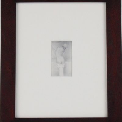 Sale Photo Thumbnail #114: Lynn Bianchi, American 1944-, Torso, Silver Gelatin Print Bathed in Gold