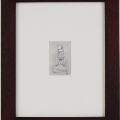 Lynn Bianchi, American 1944-, Congusto, Silver Gelatin Print Bathed in Gold
