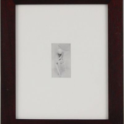 Lynn Bianchi, American 1944-, Chair, Silver Gelatin Print Bathed in Gold