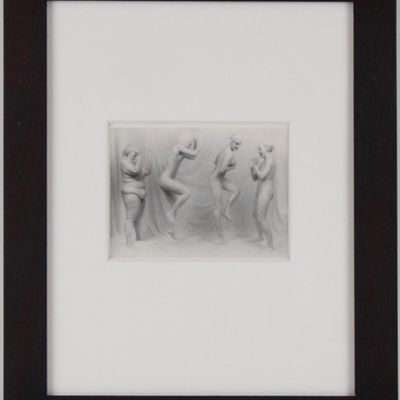 Lynn Bianchi, American 1944-, Jump III, Silver Gelatin Fiber Print Bathed in Gold