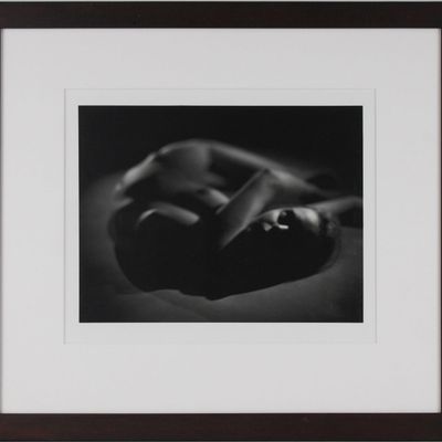 Philippe Pache, Swiss 1961-, La Boule (The Ball), Gelatin Silver Print, Selenium Toned