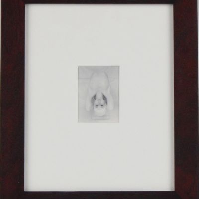 Lynn Bianchi, American 1944-, Caryatid II, Silver Gelatin Print Bathed in Gold