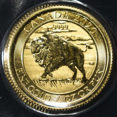 Sale Photo Thumbnail #449: 2020 $10 GOLD CANADA 1/4TH OZ