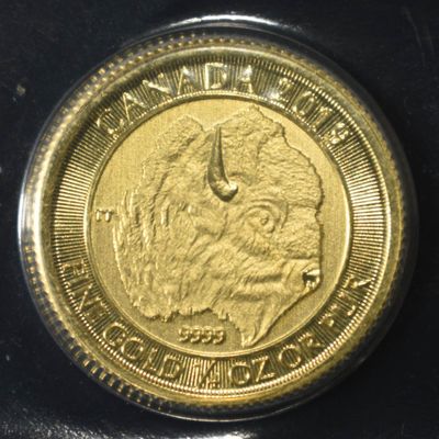 Sale Photo Thumbnail #448: 2019 $10 GOLD CANADA 1/4TH OZ
