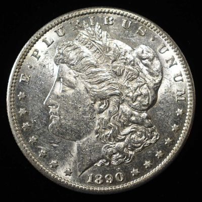 Sale Photo Thumbnail #188: 1890-S MORGAN DOLLAR BU