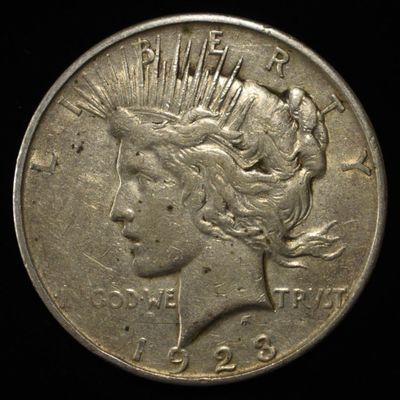 1923-D PEACE DOLLAR