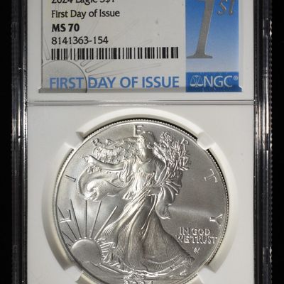 2024 AMERICAN SILVER EAGLE NGC MS70