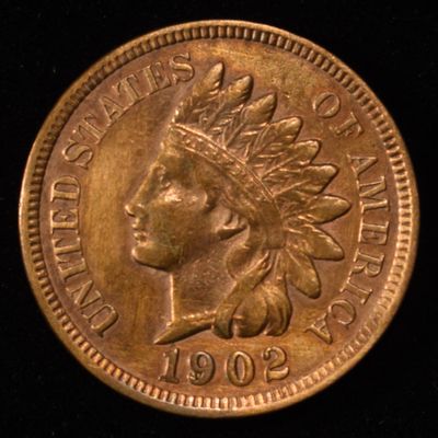 Sale Photo Thumbnail #143: 1902 INDIAN HEAD CENT GEM BU RD