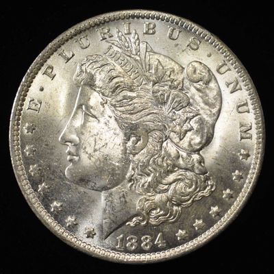 Sale Photo Thumbnail #181: 1884-O MORGAN DOLLAR BU