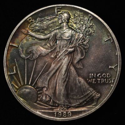 1989 AMERICAN SILVER EAGLE