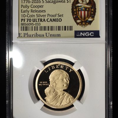 1776-2026-S SACAGAWEA $1 NGC PF70 ULTRA CAMEO