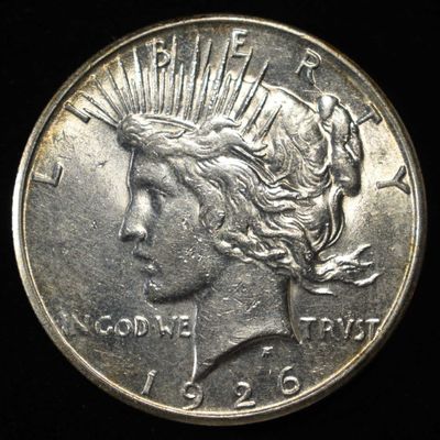 Sale Photo Thumbnail #216: 1926-S PEACE DOLLAR AU/BU