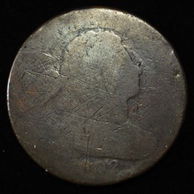 Sale Photo Thumbnail #125: 1802 DRAPED BUST LARGE CENT