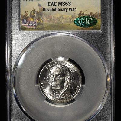 1776-2026-D REVOLUTIONARY WAR QUARTER CAC MS63