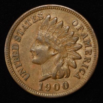 Sale Photo Thumbnail #142: 1900 INDIAN HEAD CENT CH BU