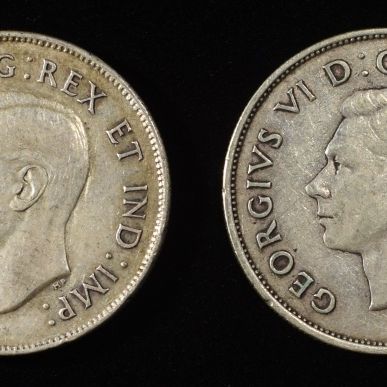 Sale Photo Thumbnail #103: (4) 50C CANADIAN 80% SILVER