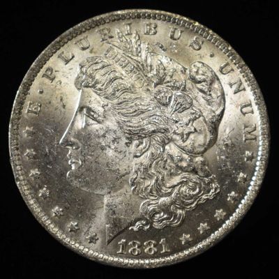 Sale Photo Thumbnail #355: 1881-O MORGAN DOLLAR BU