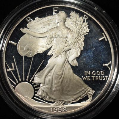 Sale Photo Thumbnail #226: 1992-S AMERICAN SILVER EAGLE PROOF