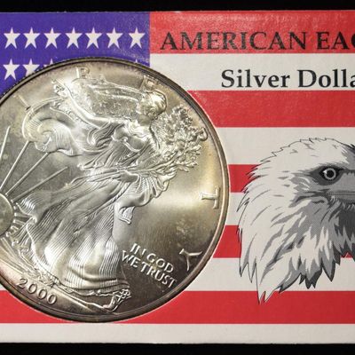 2000 AMERICAN SILVER EAGLE